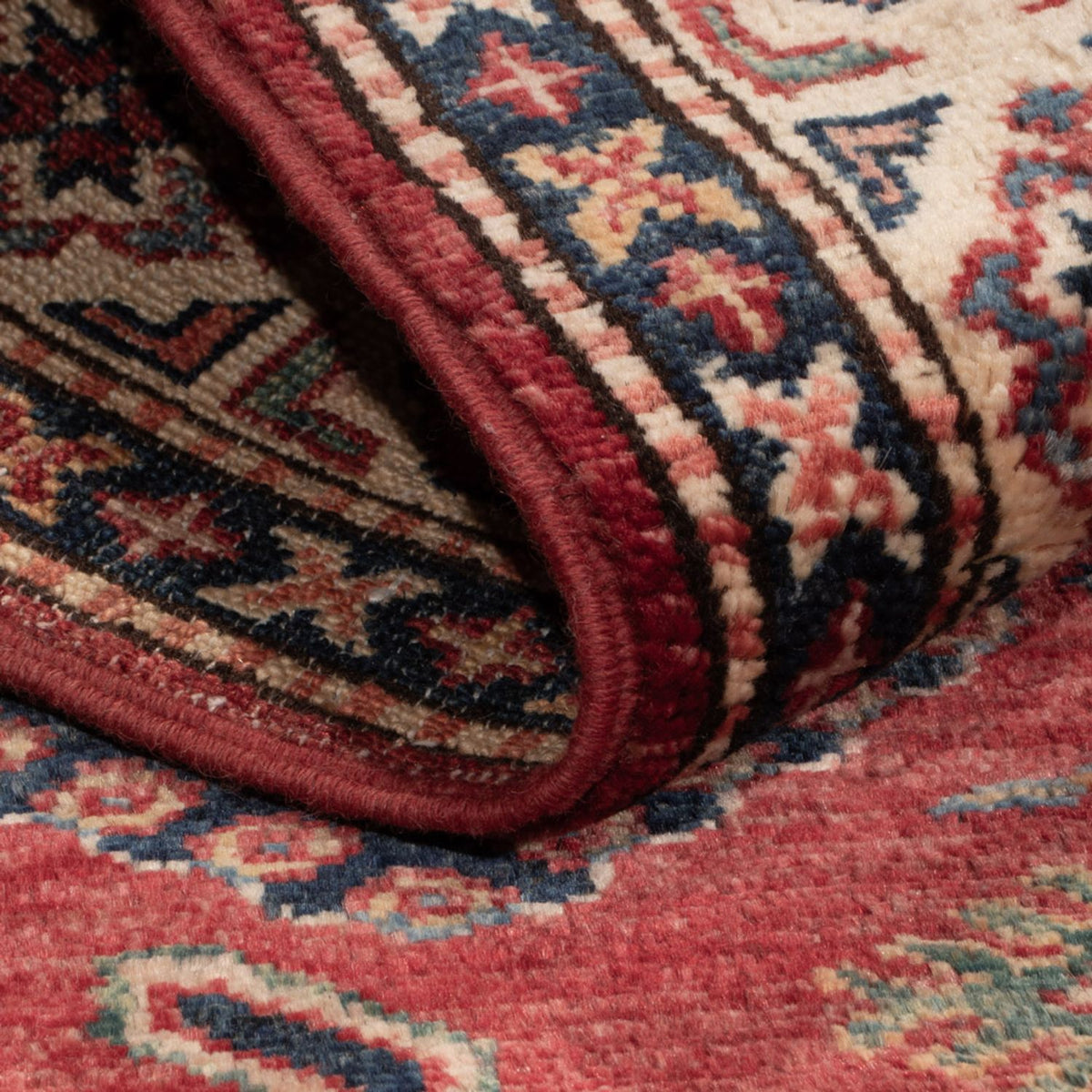 Alfombra Ziegler - Kazak - 150 x 96 cm - rojo