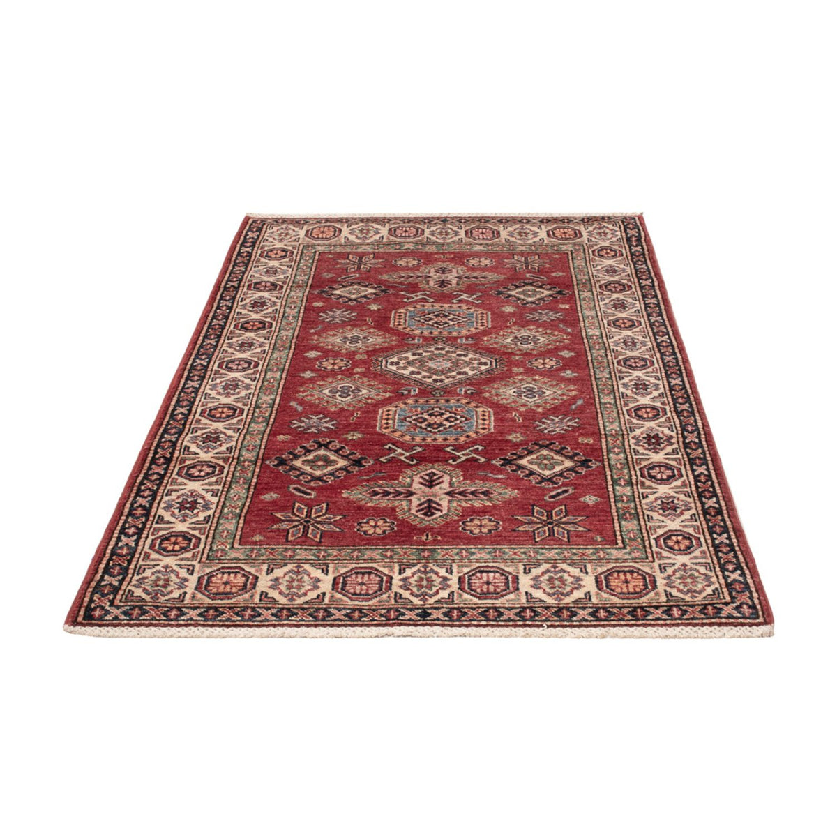 Alfombra Ziegler - Kazak - 150 x 96 cm - rojo