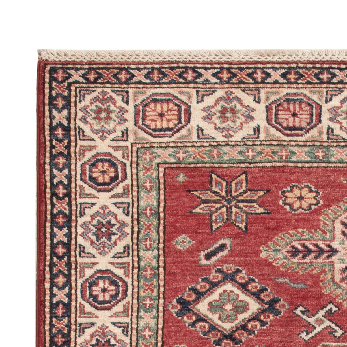 Alfombra Ziegler - Kazak - 151 x 100 cm - rojo