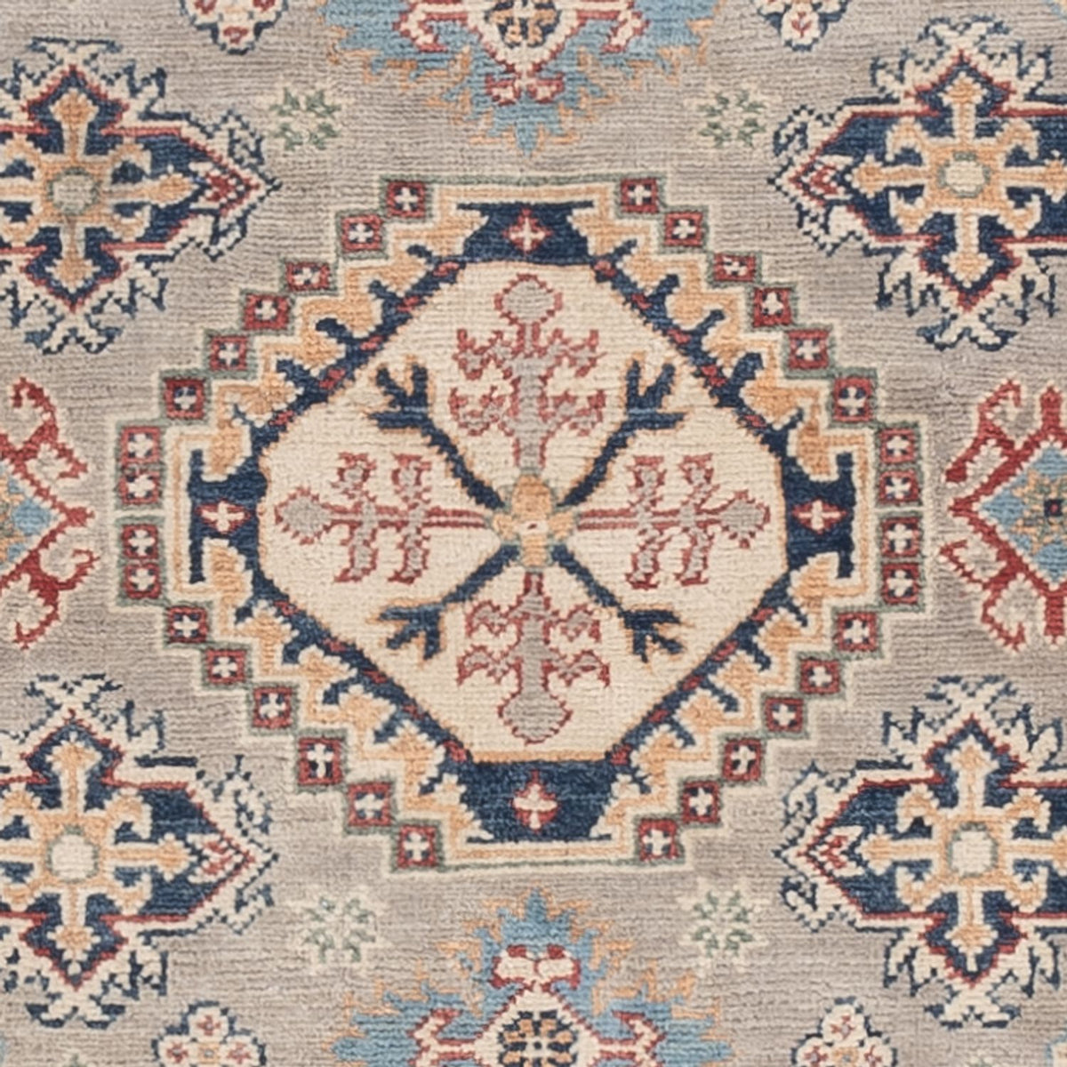 Alfombra Ziegler - Kazak - 180 x 118 cm - azul claro