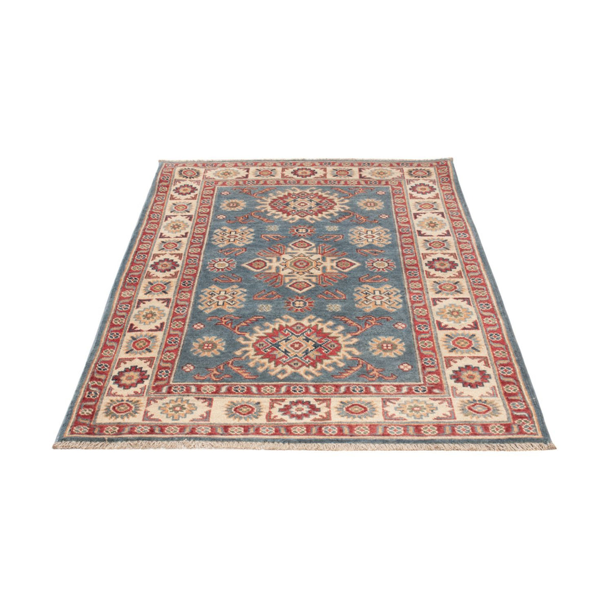 Alfombra Ziegler - Kazak - 154 x 101 cm - azul