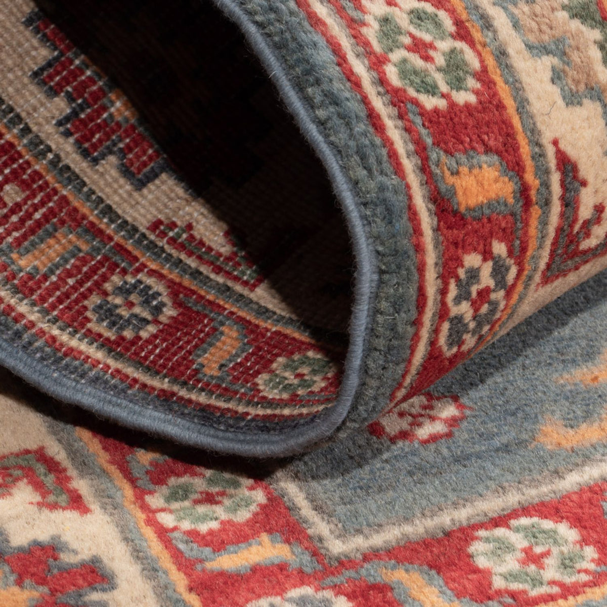 Alfombra Ziegler - Kazak - 150 x 98 cm - azul claro