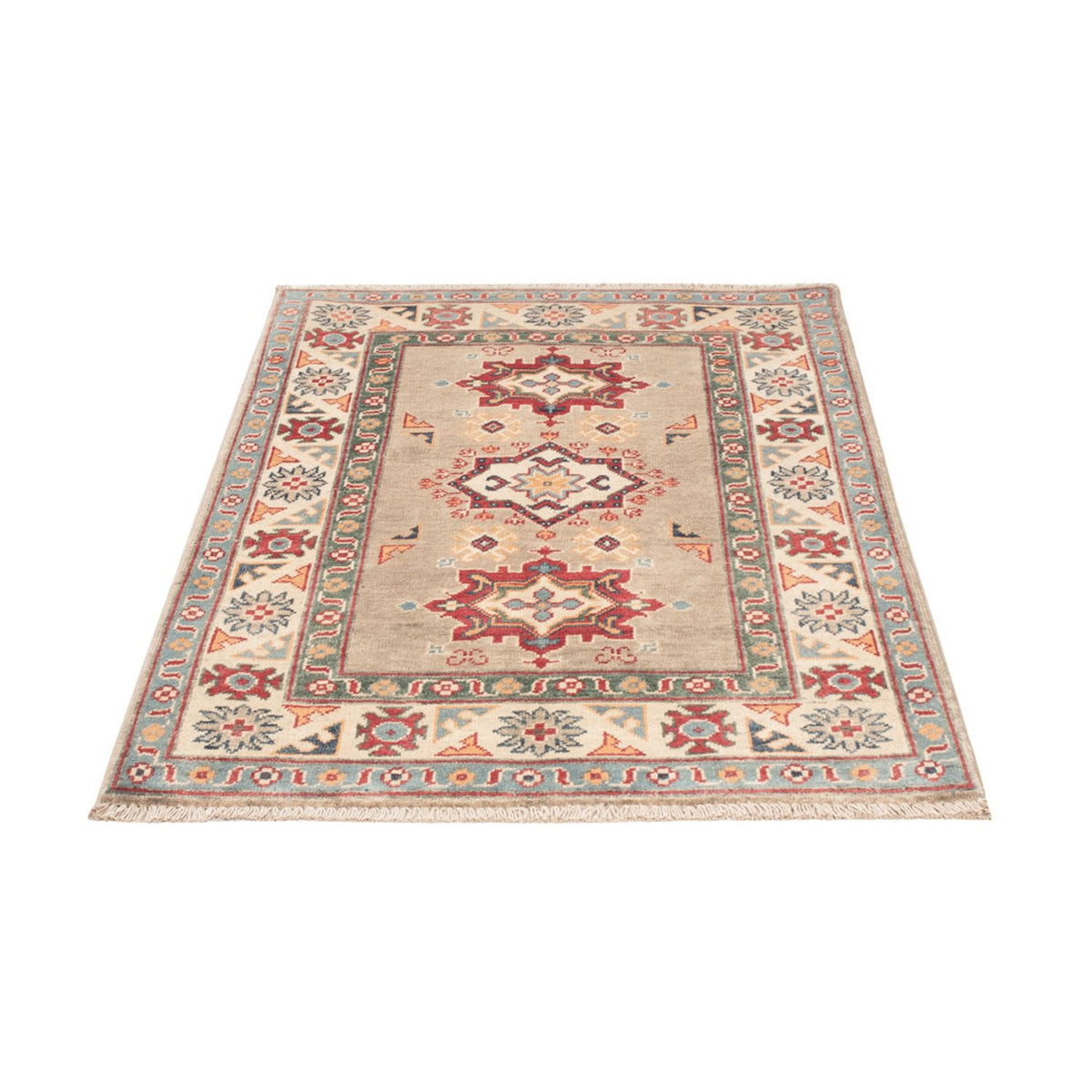 Alfombra Ziegler - Kazak - 124 x 82 cm - beige