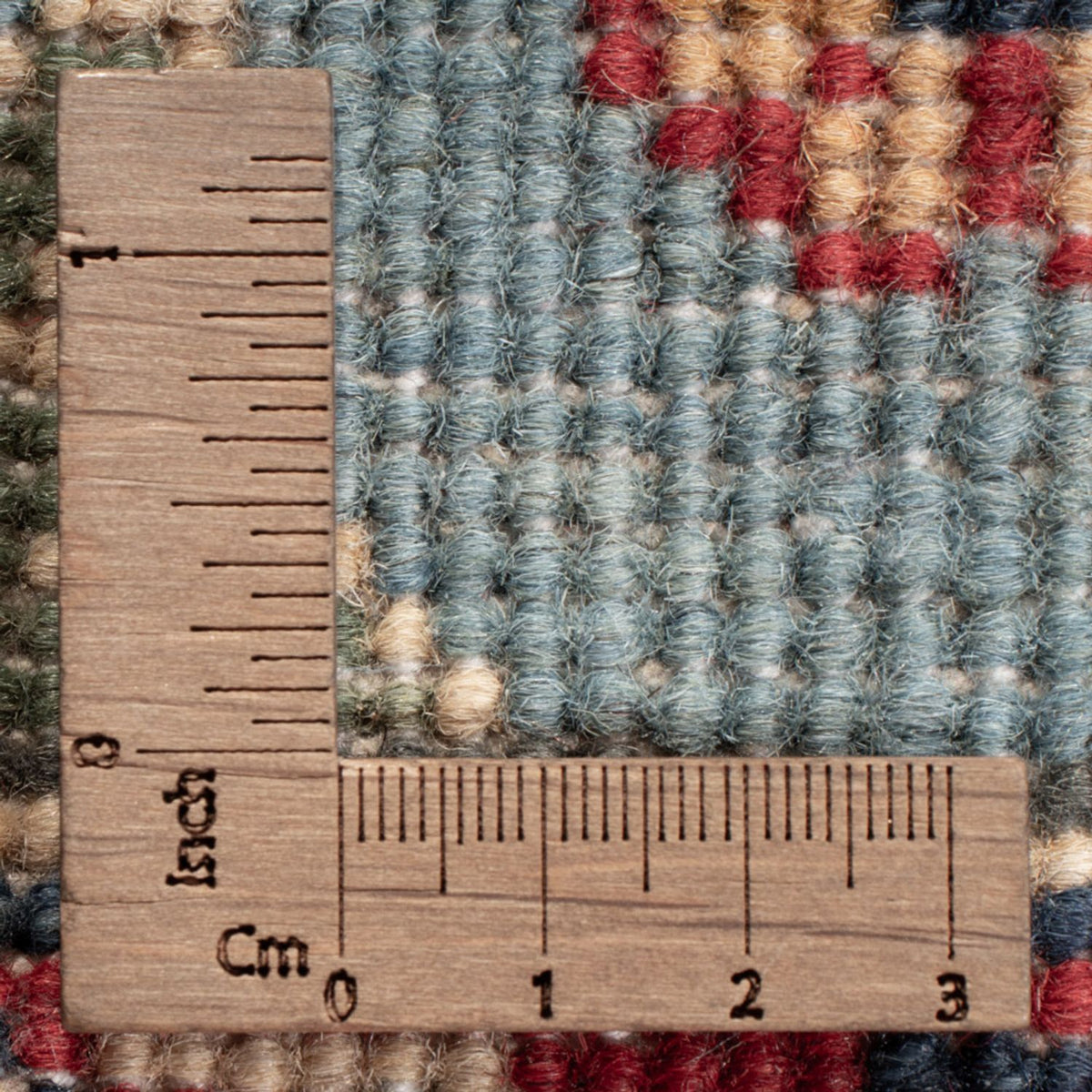 Alfombra Ziegler - Kazak - 124 x 81 cm - azul claro