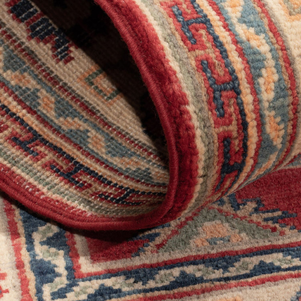 Alfombra Ziegler - Kazak - 124 x 82 cm - rojo