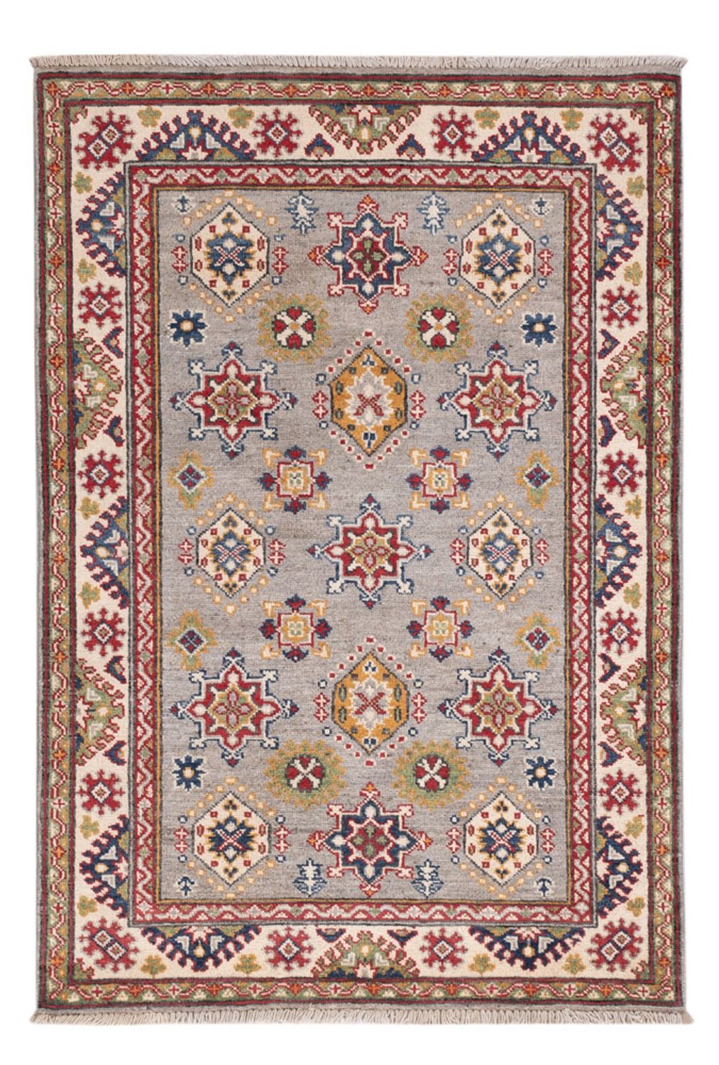 Alfombra Ziegler - Kazak - 154 x 102 cm - azul claro