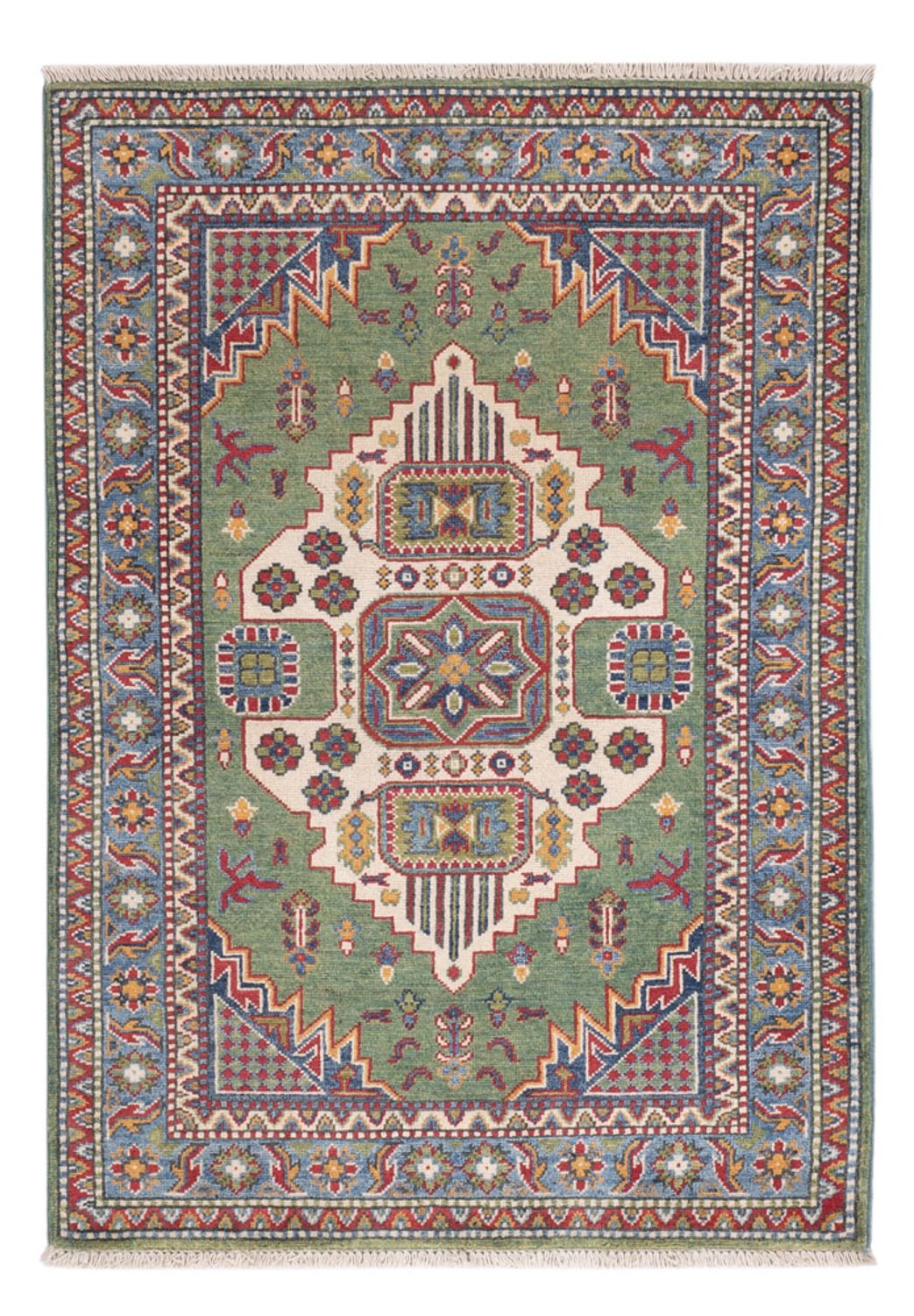 Alfombra Ziegler - Kazak - 144 x 101 cm - verde