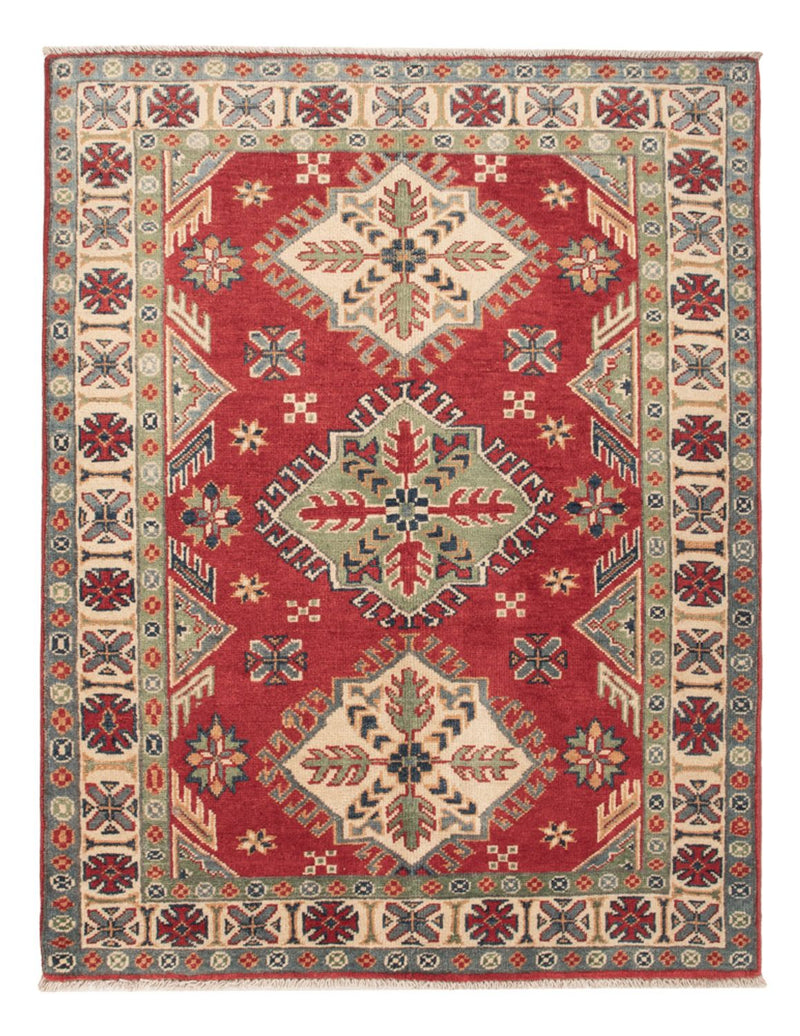 Alfombra Ziegler - Kazak - 131 x 101 cm - rojo