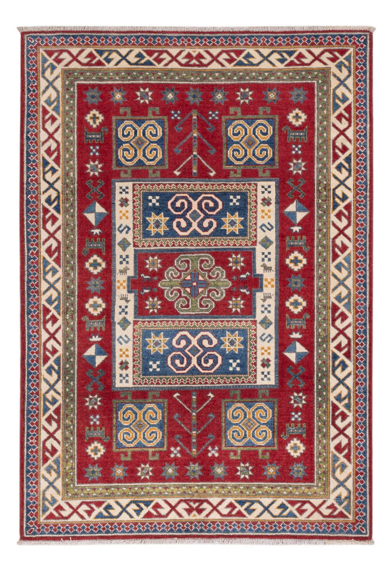 Alfombra Ziegler - Kazak - 176 x 119 cm - rojo