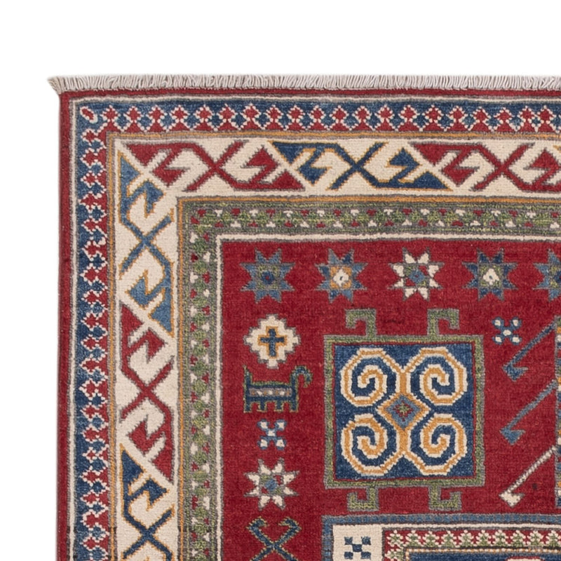 Alfombra Ziegler - Kazak - 176 x 119 cm - rojo