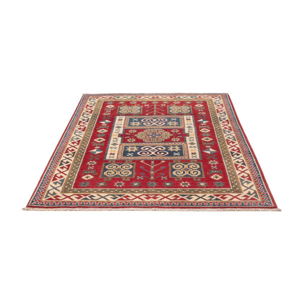 Alfombra Ziegler - Kazak - 176 x 119 cm - rojo