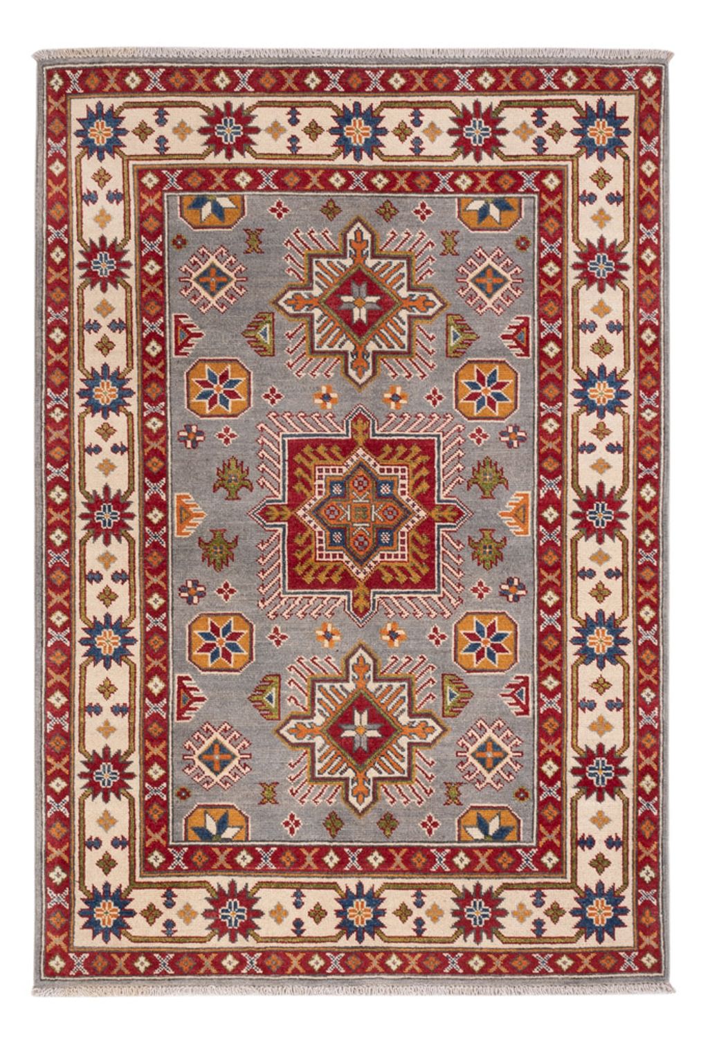 Alfombra Ziegler - Kazak - 181 x 122 cm - azul claro