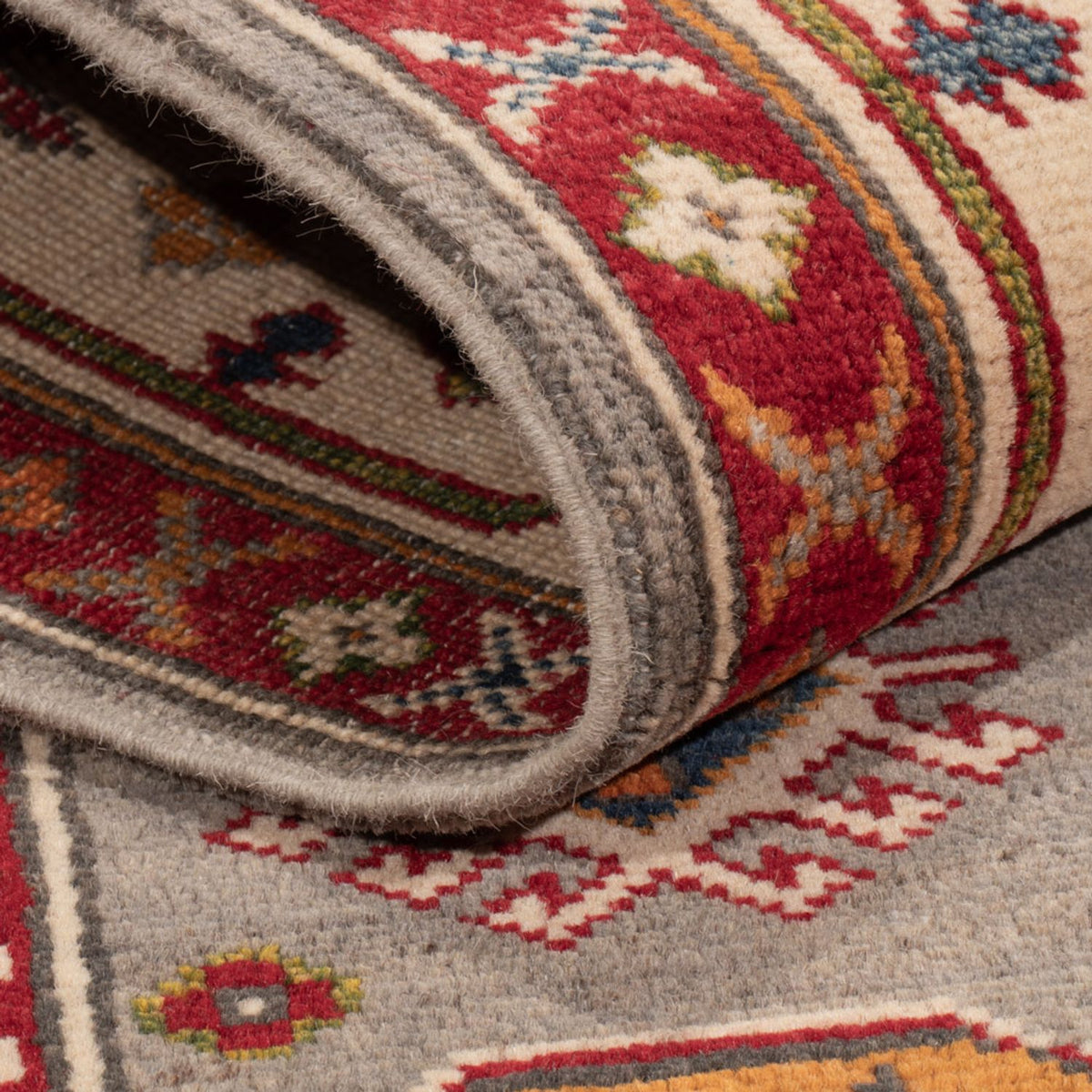 Alfombra Ziegler - Kazak - 181 x 122 cm - azul claro