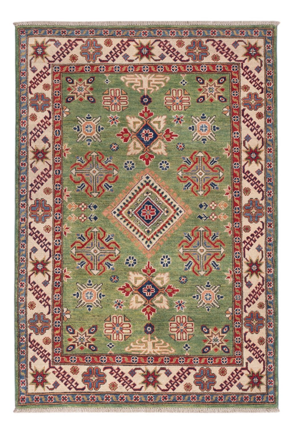 Alfombra Ziegler - Kazak - 182 x 123 cm - verde