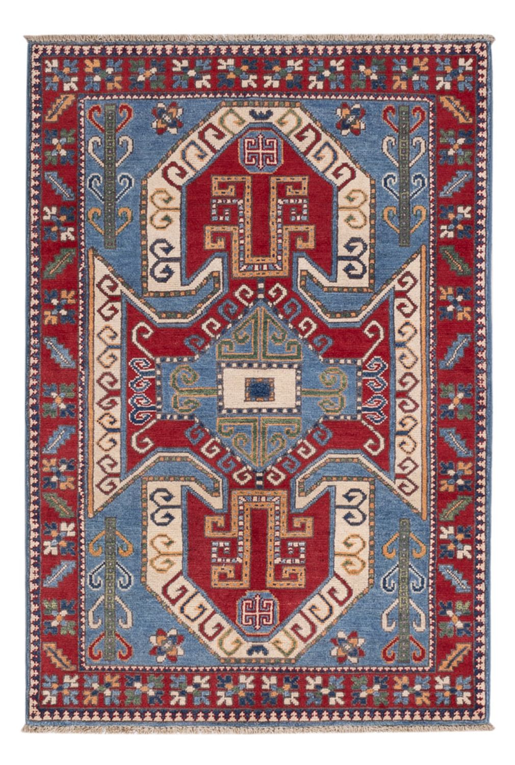 Alfombra Ziegler - Kazak - 150 x 100 cm - multicolor
