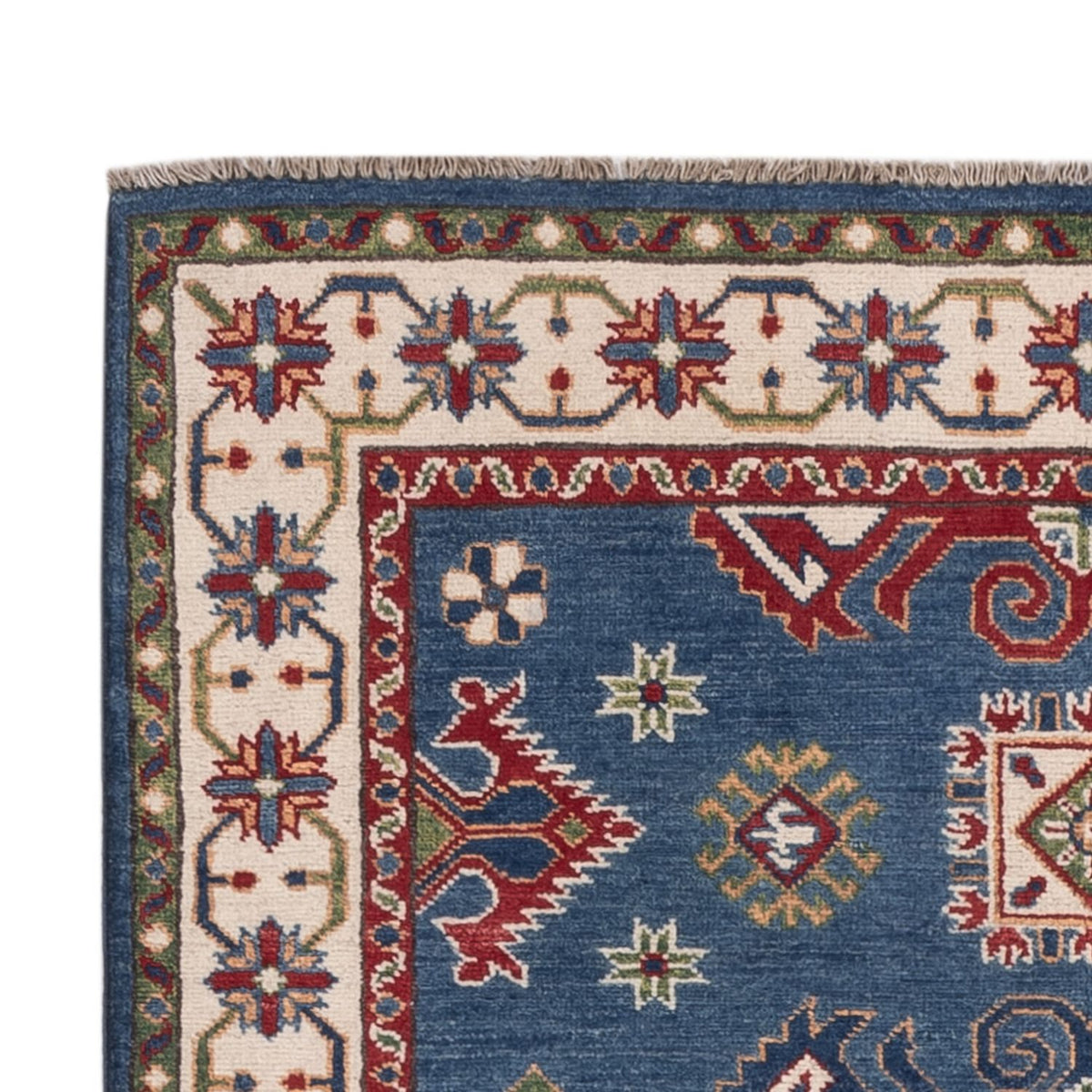 Alfombra Ziegler - Kazak - 180 x 122 cm - azul