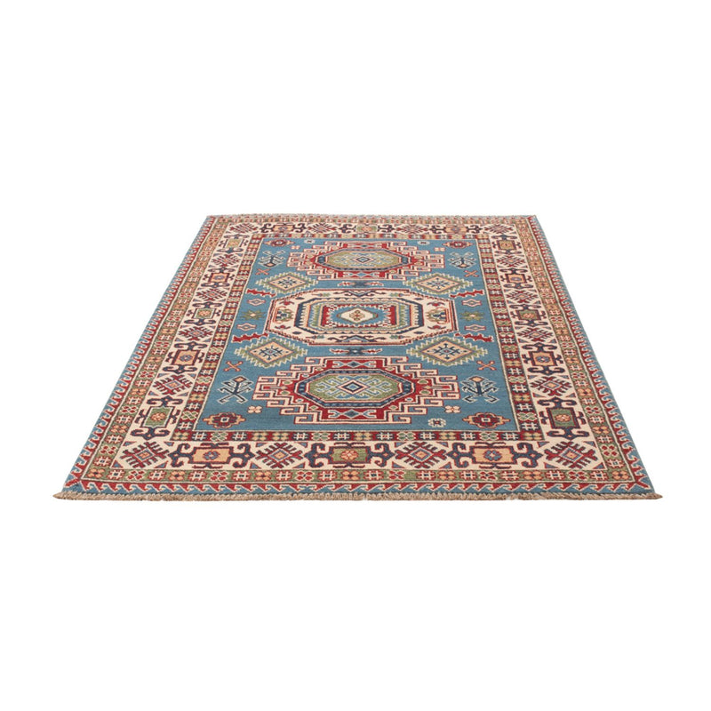 Alfombra Ziegler - Kazak - 186 x 120 cm - azul claro