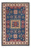 Alfombra Ziegler - Kazak - 188 x 122 cm - azul