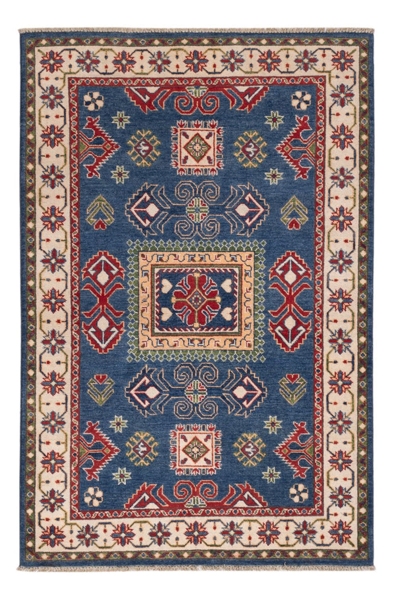 Alfombra Ziegler - Kazak - 188 x 122 cm - azul