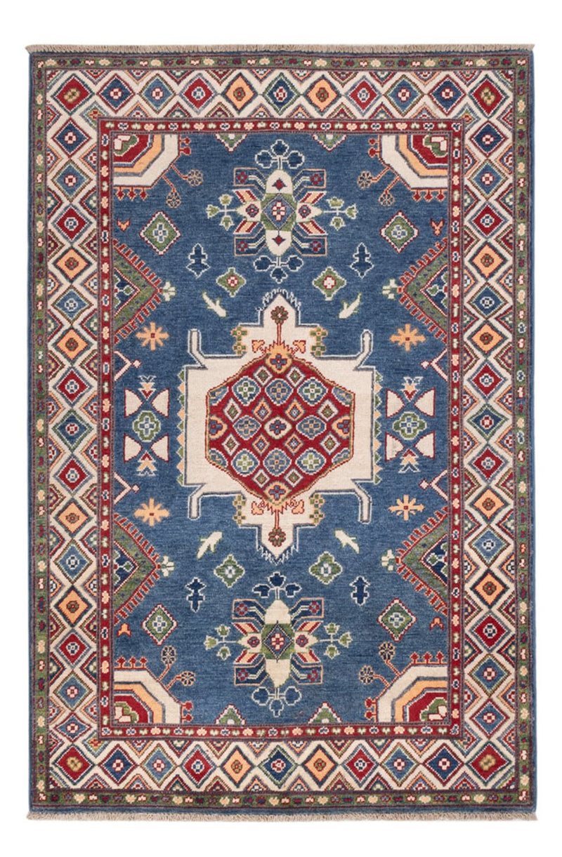 Alfombra Ziegler - Kazak - 182 x 120 cm - azul