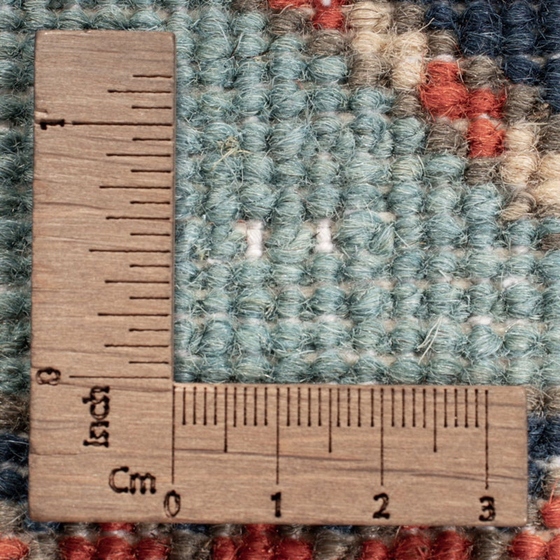 Alfombra Ziegler - Kazak - 124 x 78 cm - azul claro