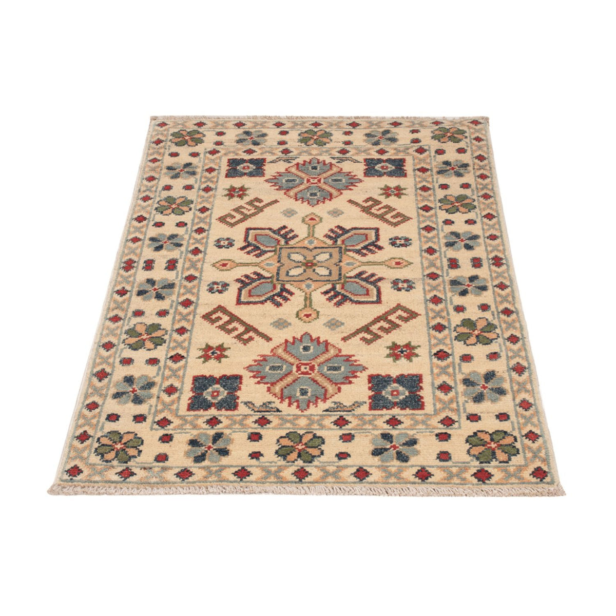 Alfombra Ziegler - Kazak - 89 x 58 cm - beige