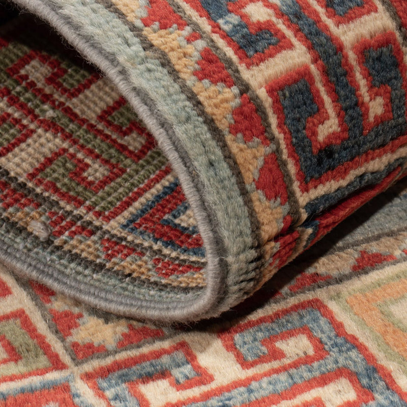 Alfombra Ziegler - Kazak - 91 x 62 cm - azul claro