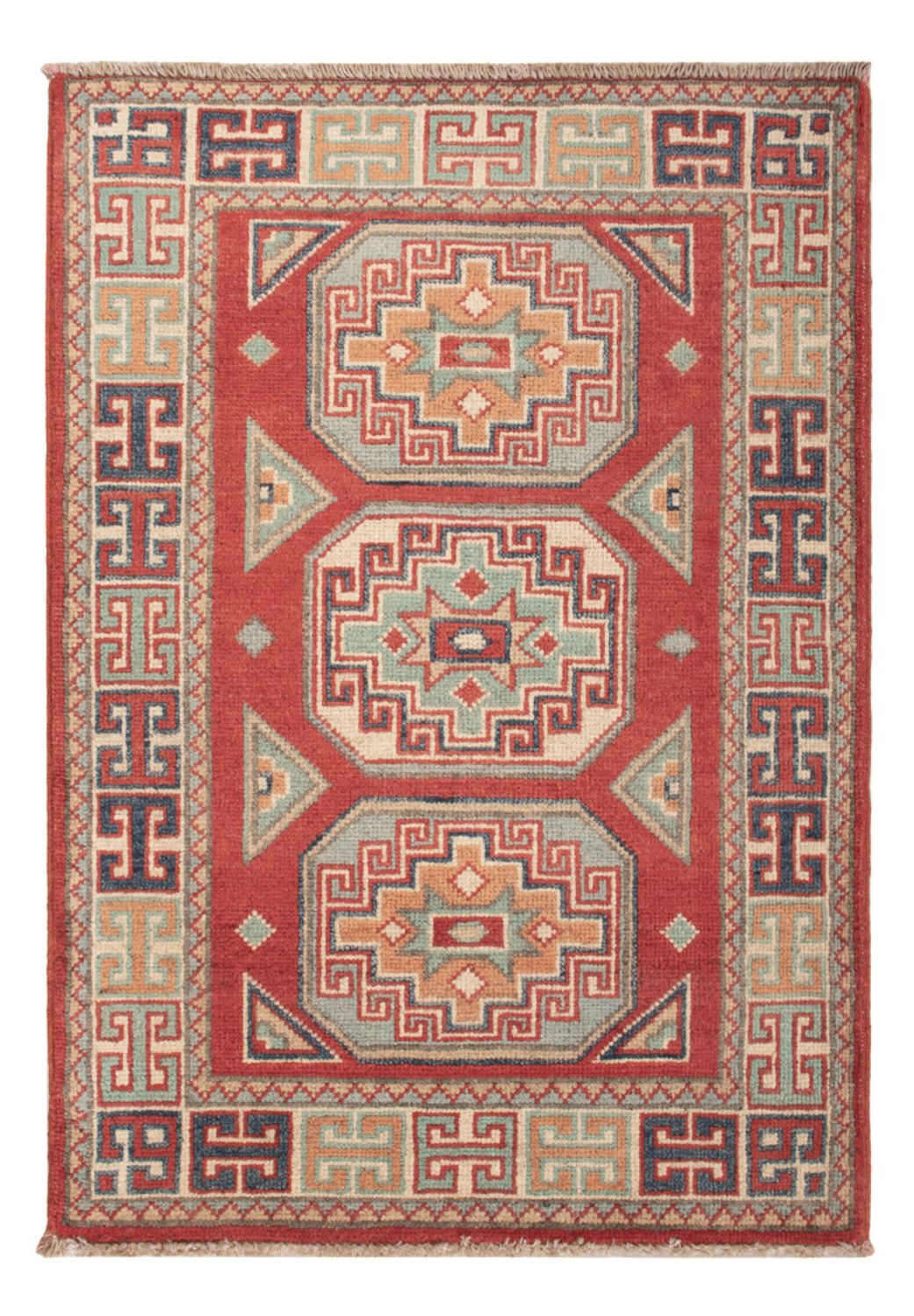 Alfombra Ziegler - Kazak - 86 x 60 cm - rojo