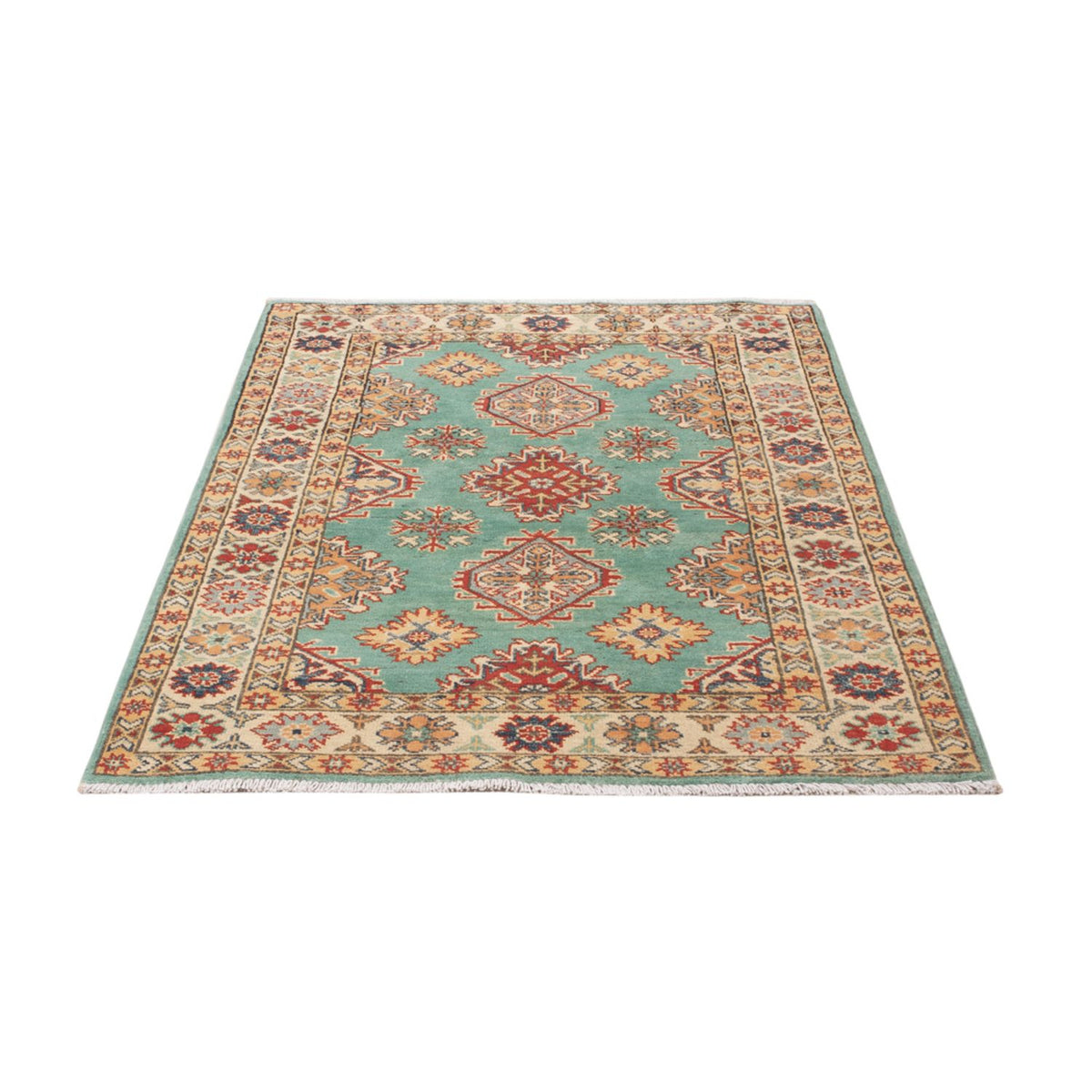 Alfombra Ziegler - Kazak - 150 x 91 cm - azul claro