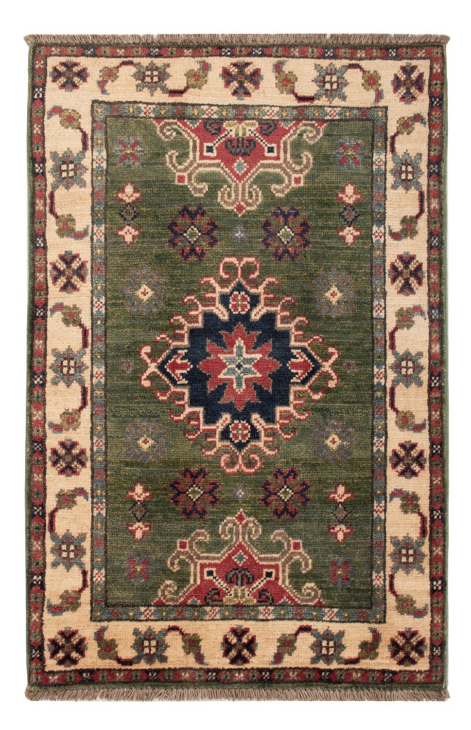 Alfombra Ziegler - Kazak - 94 x 60 cm - verde