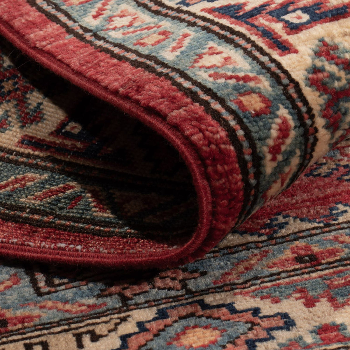 Alfombra Ziegler - Kazak - 115 x 89 cm - rojo