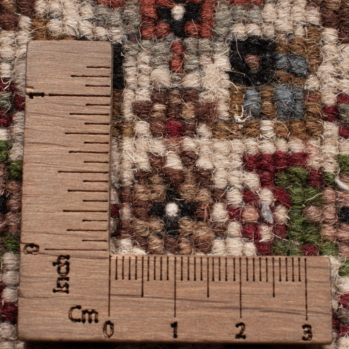 Alfombra oriental - Tabriz - 183 x 119 cm - beige oscuro