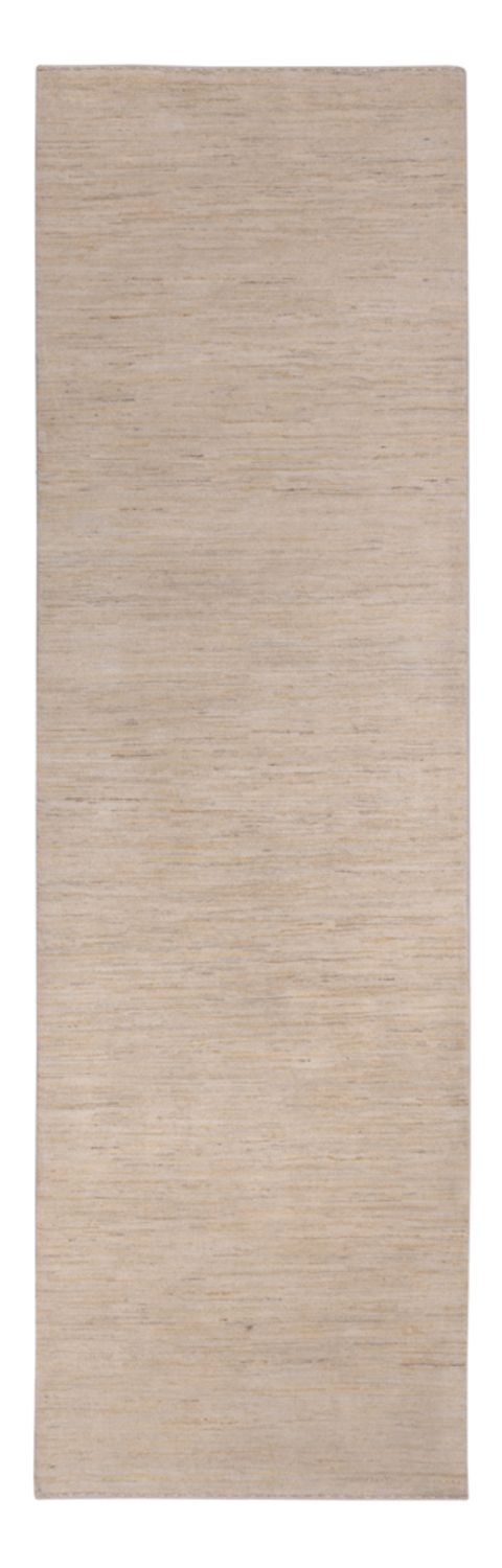 Alfombra de pasillo Alfombra Gabbeh - Loribaft Indus - 294 x 84 cm - beige