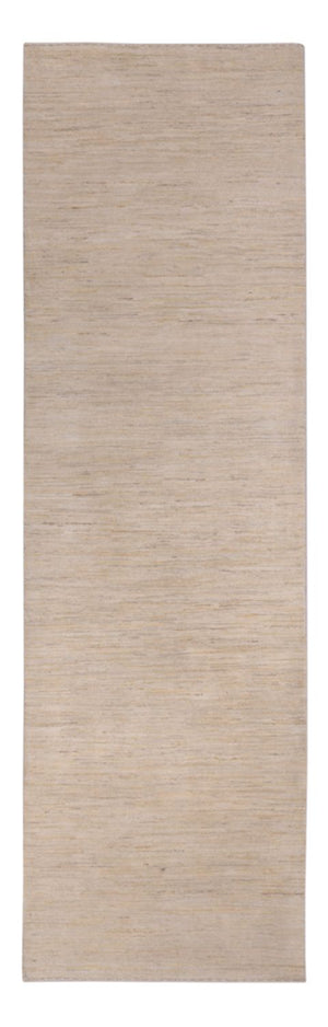 Alfombra de pasillo Alfombra Gabbeh - Loribaft Indus - 294 x 84 cm - beige