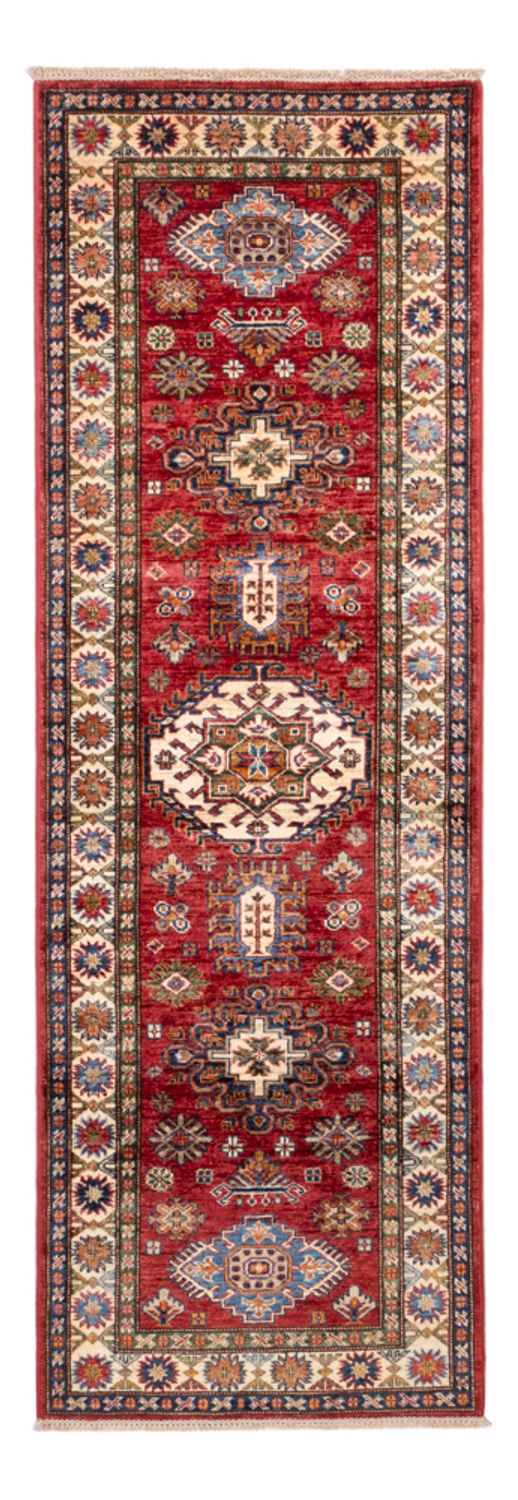 Alfombra de pasillo Alfombra Ziegler - Kazak - 245 x 77 cm - rojo