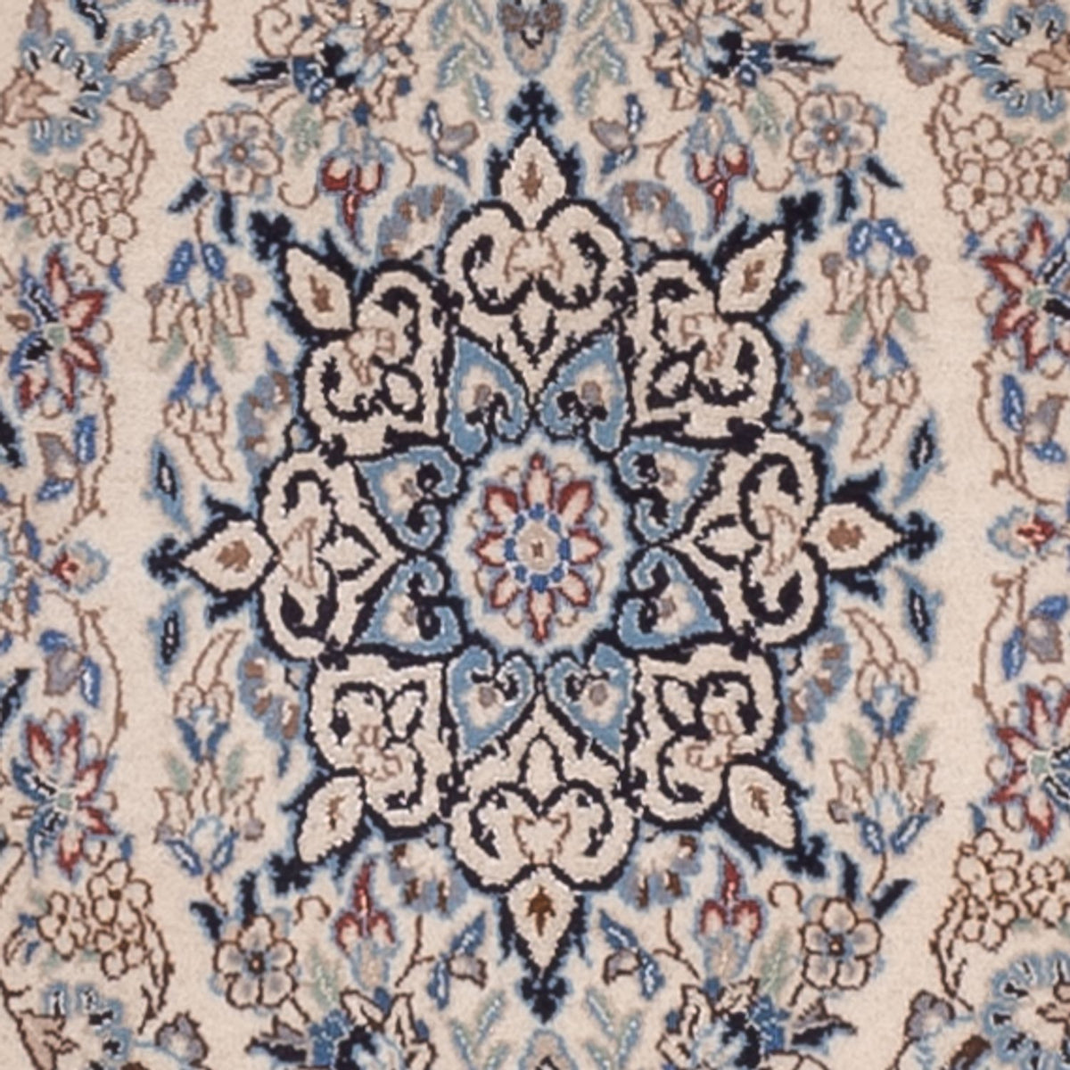 Alfombra de pasillo Alfombra persa - Nain - 293 x 60 cm - beige oscuro
