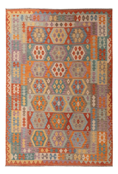 Kilim Maimana Alfombra 203x294cm - Alfombra de lana