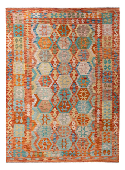 Kilim Maimana Alfombra 210x294cm - Alfombra de lana