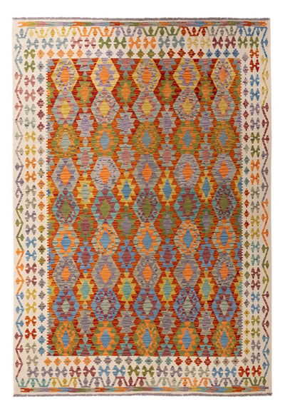 Kilim Maimana Alfombra 202x298cm - Alfombra de lana