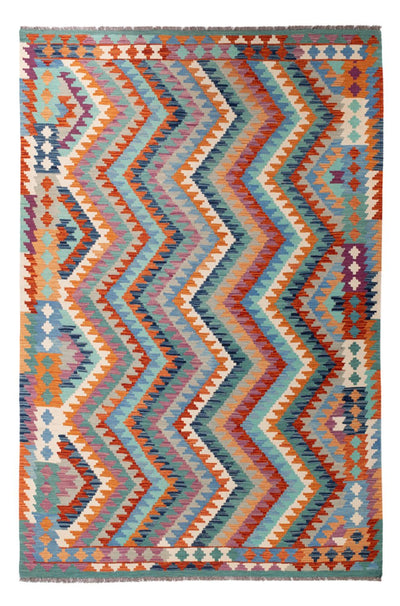 Kilim Maimana Alfombra 199x298cm - Alfombra de lana