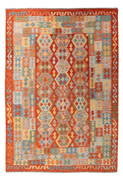 Kilim Maimana Alfombra 207x305cm - Alfombra de lana