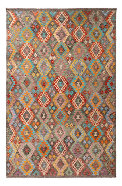 Kilim Maimana Alfombra 201x314cm - Alfombra de lana