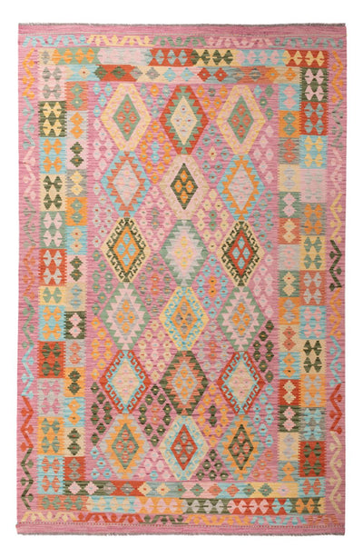 Kilim Maimana Alfombra 205x318cm - Alfombra de lana
