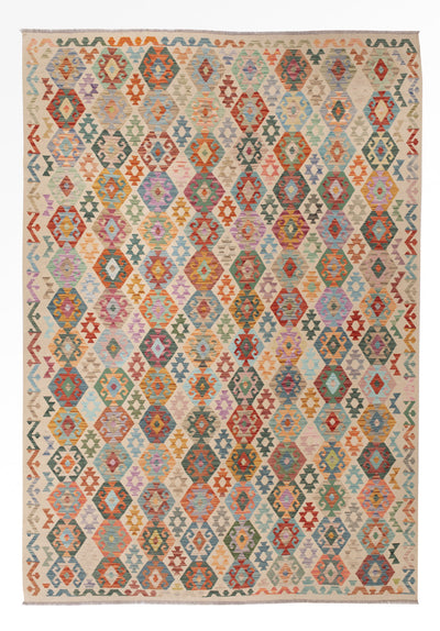 Kilim Maimana Alfombra 258x358cm - Alfombra de lana