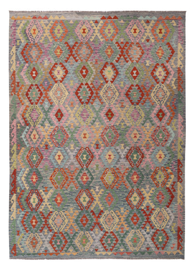 Kilim Maimana Alfombra 257x354cm - Alfombra de lana