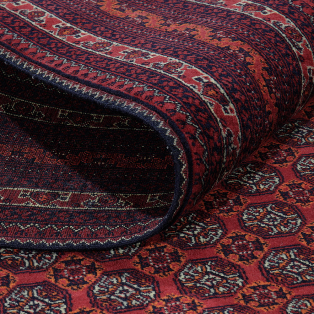 Afghan Teppich - Royal - 196 x 150 cm - rot