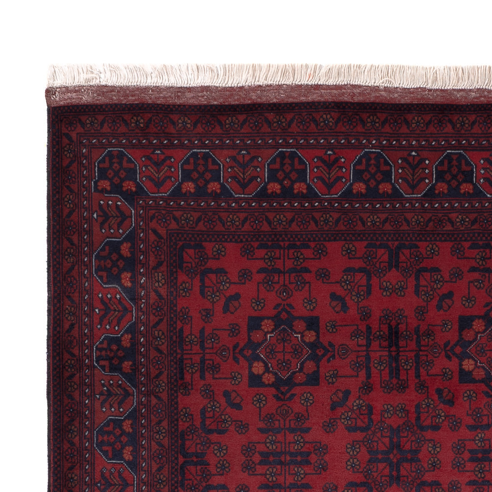Afghan Teppich - Royal - 190 x 151 cm - rot