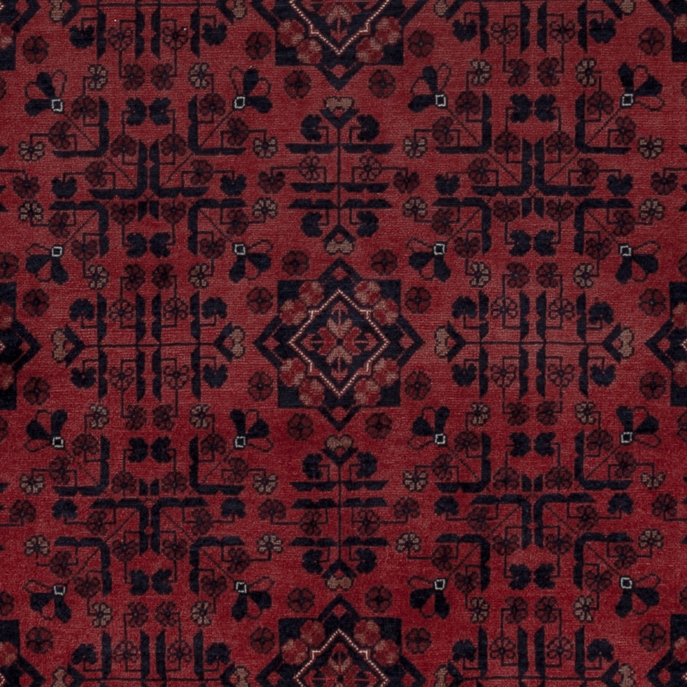 Afghan Teppich - Royal - 196 x 149 cm - rot