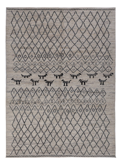 Alfombra bereber 173x240cm - Alfombra de lana