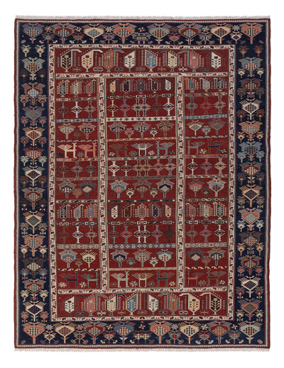 Kilim afgano Alfombra 188x242cm